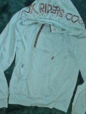 Womens fox riders half zip